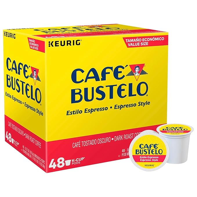Café Bustelo Espresso Roast 48 K Cup Packs